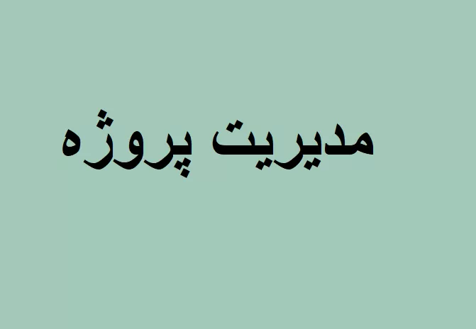 مدیریت پروژه